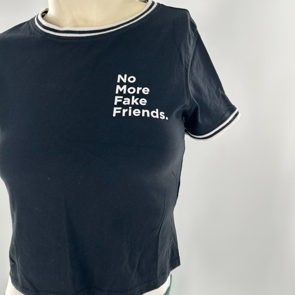 Factorie‎ Australia No More Fake Friends. Fitted T Shirt XS - Picture 7 of 13